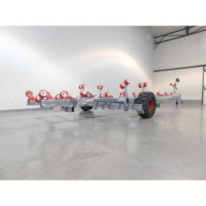 REMORQUE PORTE BATEAU MECANOREM CHARIOT DE MISE A L EAU 2500 KG