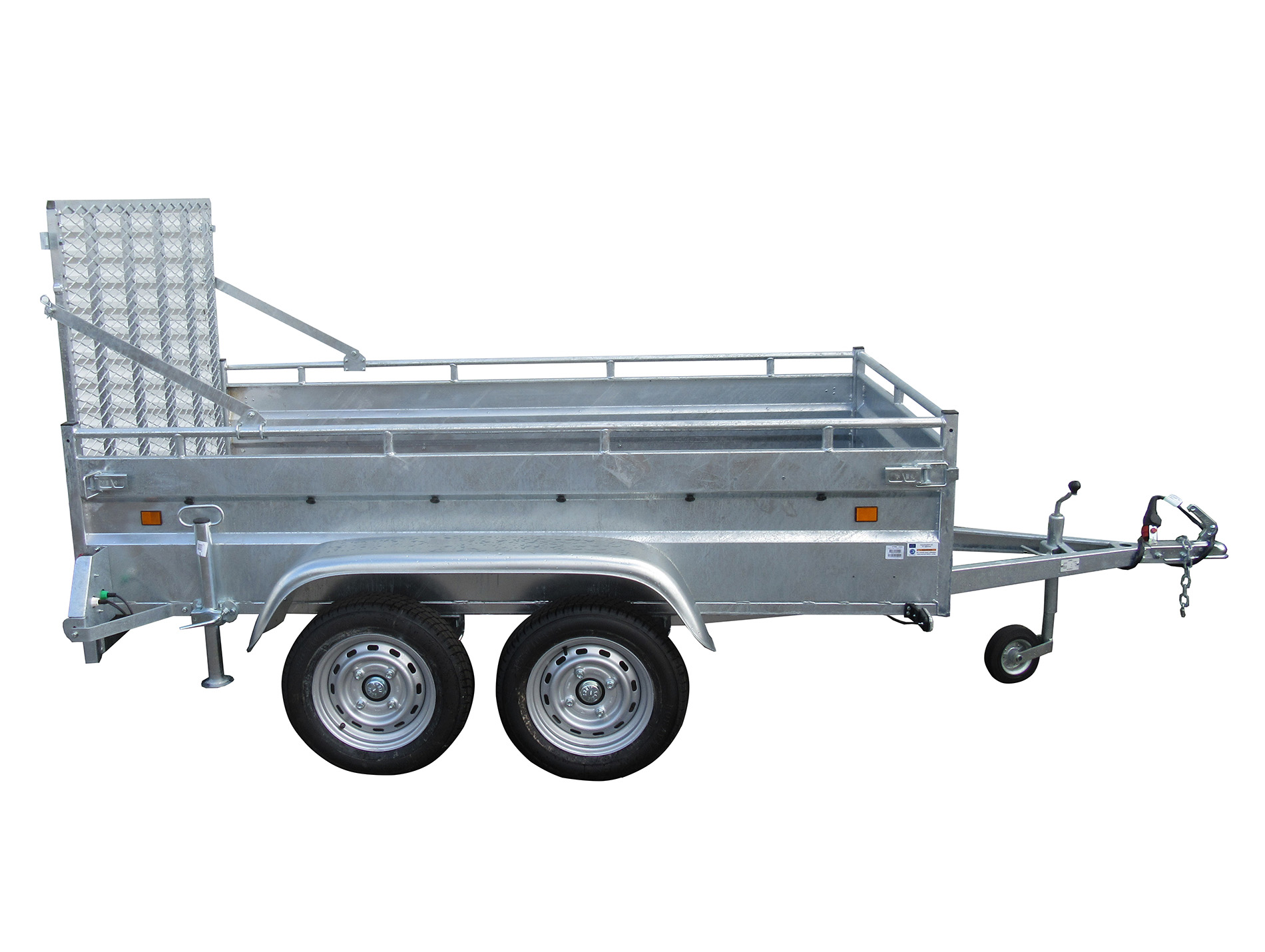 Remorque double essieu LIDER Robust L.2,50m 750kg