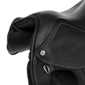 Selle de dressage Raffaello avec panneaux en laine Acavallo