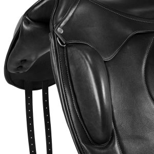 Selle de dressage Leonardo avec panneaux en laine Acavallo