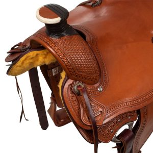 Selle western Wade avec embossage panier McBryan